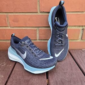 Nike Blue and White Running Shoes